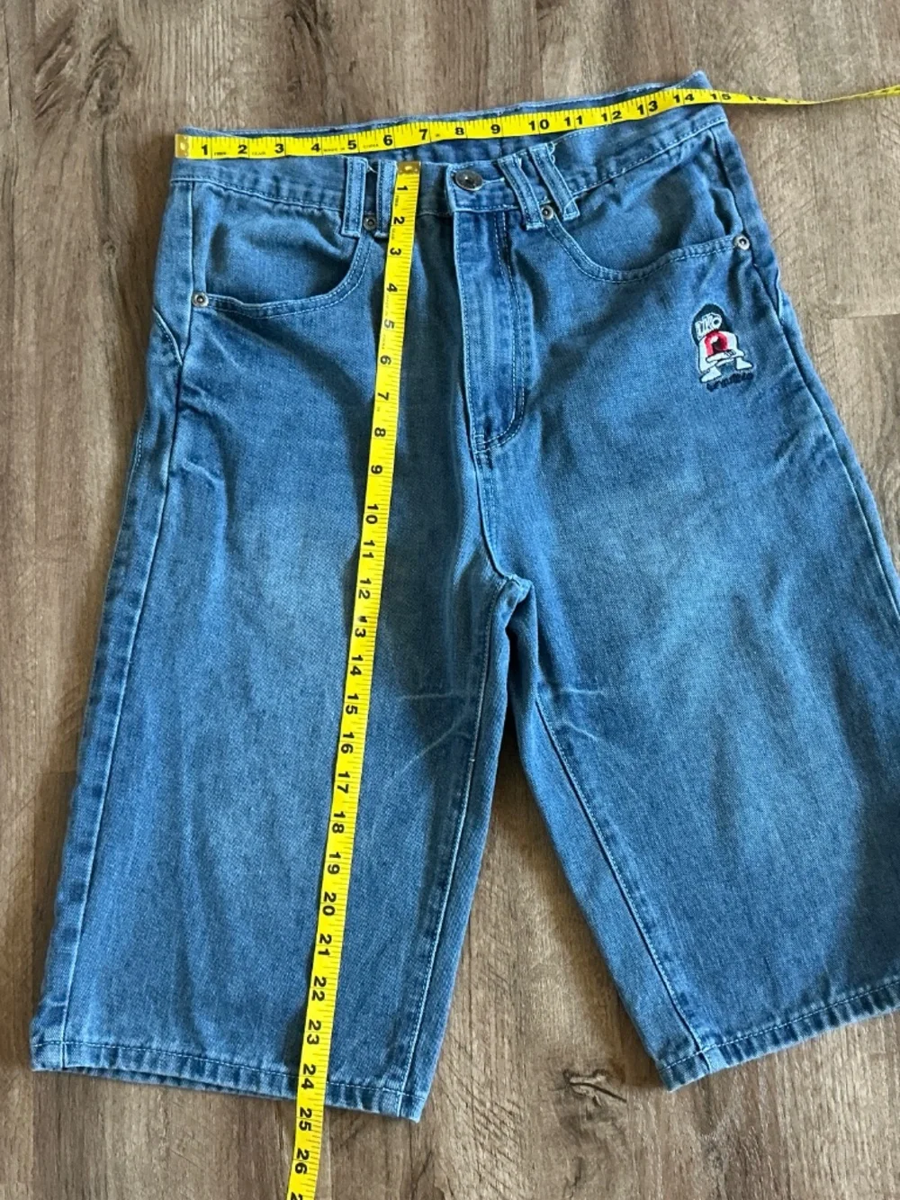Vintage Men’s Shorts Size 30 Baggy Jorts Play Bigg Ekko Y2K Hip Hop Skater Blue